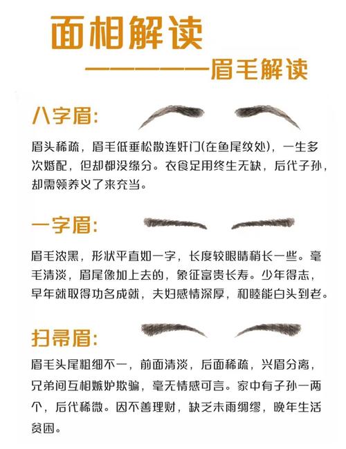 梦见眉毛深意解析揭示个人运势变化与情感影响