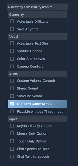 Steam新增神秘无障碍功能标签，如何改变你的游戏体验？