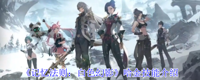 记忆法则：白色幻影手游攻略：哈金技能解析与高效应用