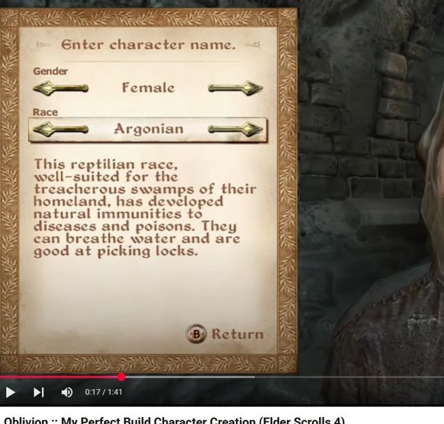 上古卷轴4：湮灭重制版为何移除性别选项？玩家怒喷背后原因是什么？