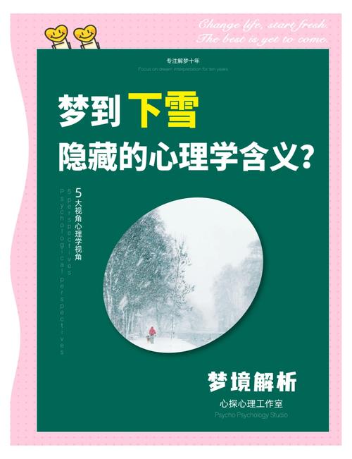 解析梦境冰天雪地预示的生活启示与心理成长技巧