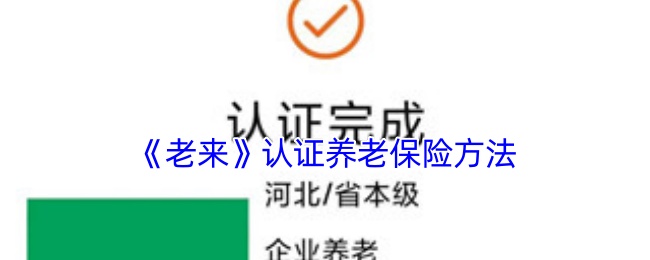 如何通过老来认证养老保险？这里有5个实用攻略！
