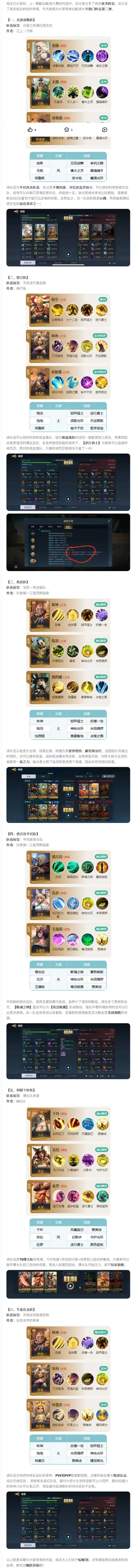 掌握荒野国度S2赛季顶级PVP阵容，与高手切磋不再是梦！