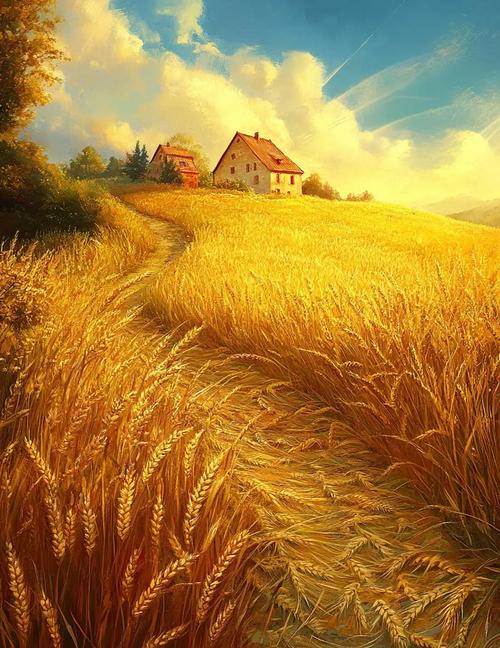 揭秘梦见麦田的深层含义象征幸福与丰收的梦境解析