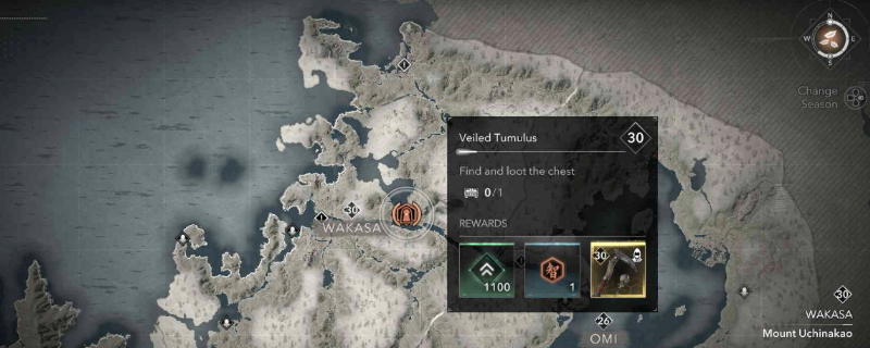 刺客信条：影古坟位置详解：高效找到下里宝藏技巧