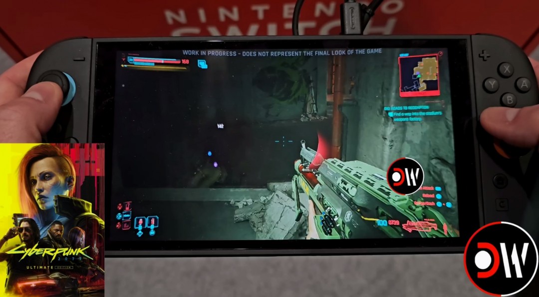 Switch 2掌机模式赛博朋克2077实机8分钟：这款游戏会在掌机上带来怎样的体验？