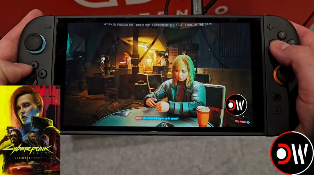 Switch 2掌机模式赛博朋克2077实机8分钟：这款游戏会在掌机上带来怎样的体验？