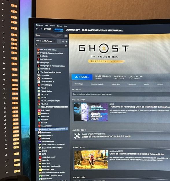 对马岛之鬼PC版超宽屏支持：新史低价背后的秘密是什么？