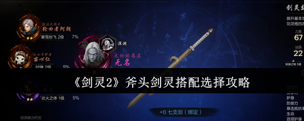 剑灵2斧头搭配攻略：高效提升战力的秘诀