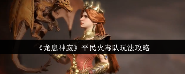 龙息神寂平民火毒队攻略：轻松上手，提升战力必读指南