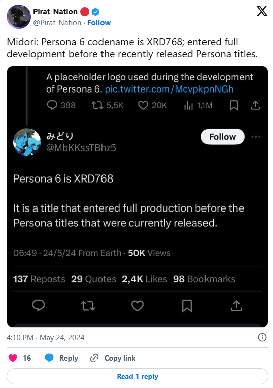神秘代号曝光：女神异闻录6即将揭晓？探索Atlus网站暗示信息！