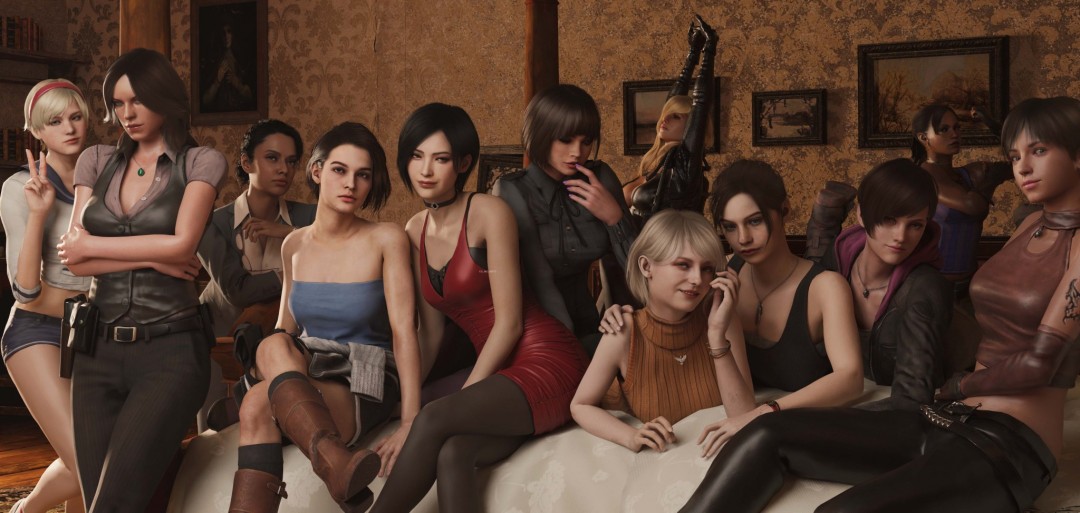 生化危机女主齐聚：吉尔与艾达的神秘同框引发热议