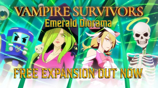 吸血鬼幸存者联动浪漫沙加2：新英雄大揭秘，你准备好了探索吗？