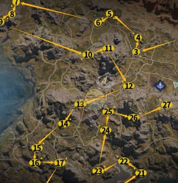 你找对了吗？揭秘<七日世界>垩峰山宝箱的最佳路线