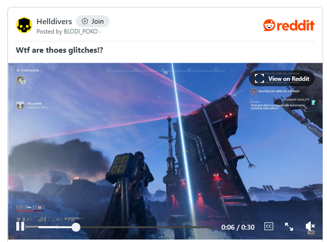无限空投支援现象如何影响<绝地潜兵2>游戏体验?官方明日修复方案公布 无限空投支援现象如何影响<绝地潜兵2>游戏体验?官方明日修复方案公布