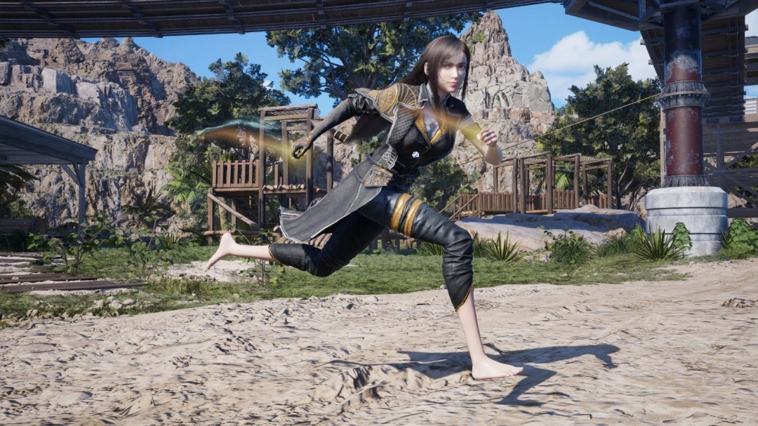 你见过最终幻想7蒂法最炫酷的光与影Mod吗？