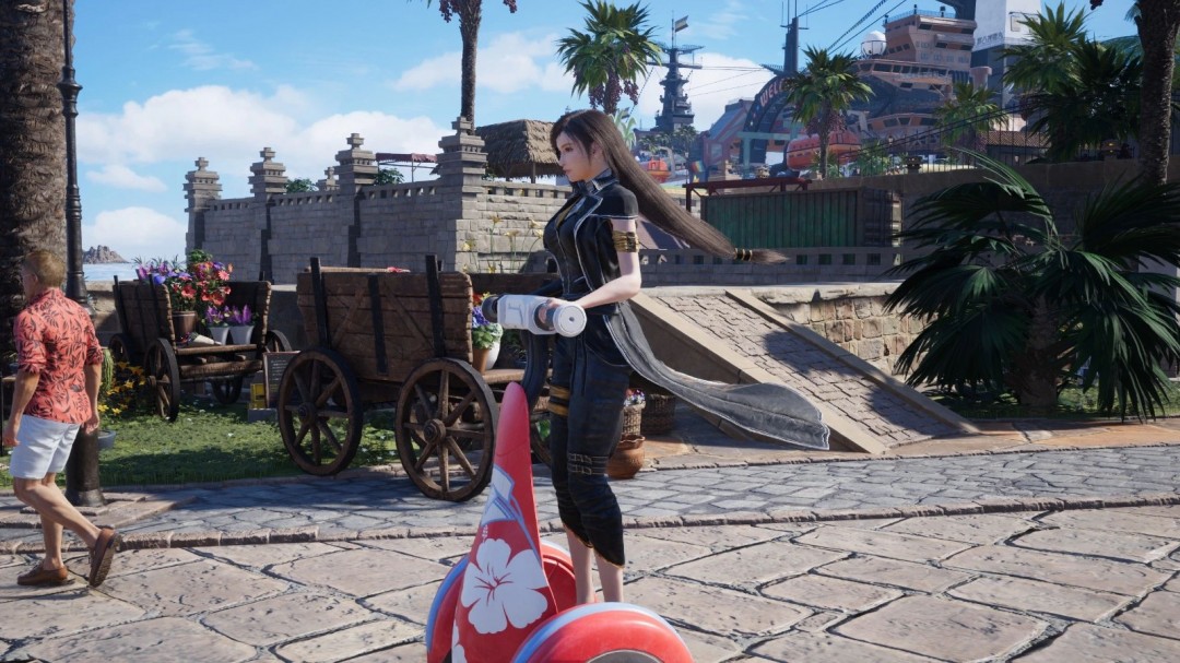 你见过最终幻想7蒂法最炫酷的光与影Mod吗？