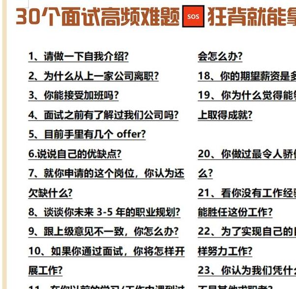 面试梦境解析高效解决面试焦虑的实用技巧