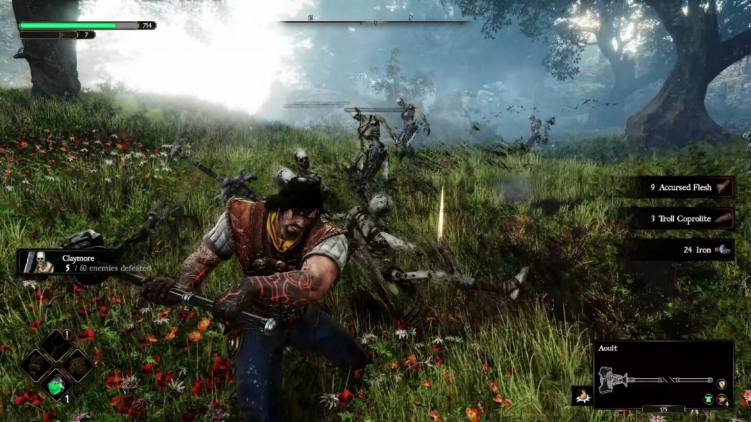 Epic国区优惠！抢先了解恶魔城开发商新作烈焰之刃实机演示——售价仅205元，揭秘游戏亮点与玩法策略