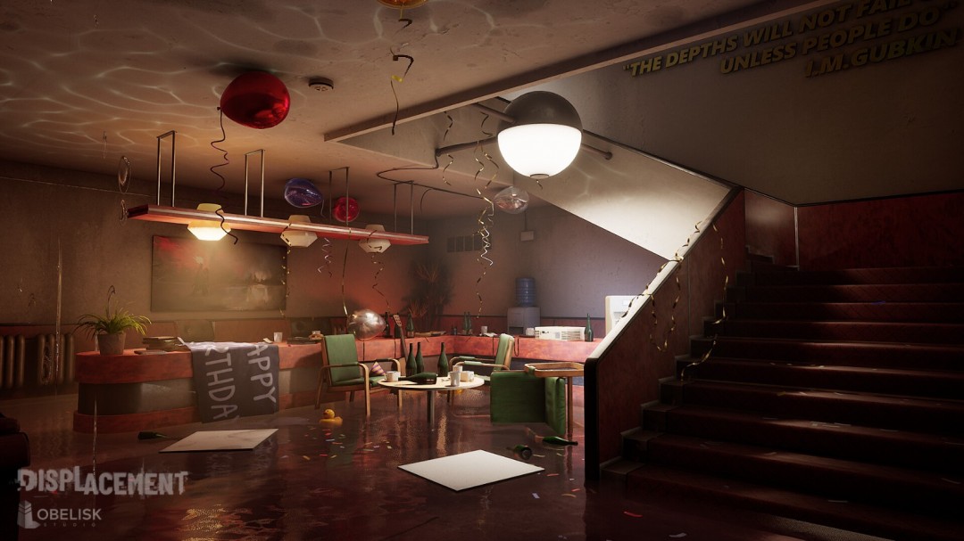 恐怖游戏Displacement预告：体验疯狂杀戮的生存挑战，揭秘血路背后的秘密