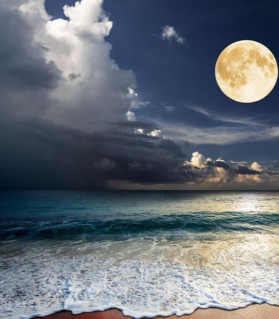 梦见月亮从海上升起预示哪些？解读梦境背后的象征含义