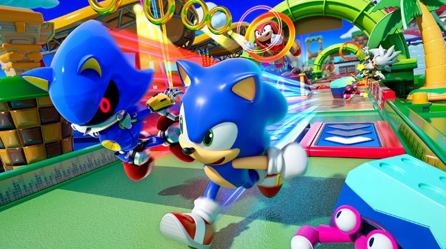 索尼克大乱斗：32人竞技战火燎原，5月8日揭开多平台发布的神秘面纱