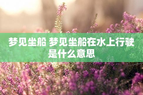 梦见乘船预示哪些?全面解析及高效解梦方案 梦见乘船预示哪些?全面解析及高效解梦方案