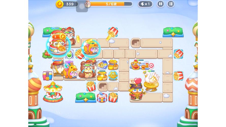 手游秘籍大爆料 | 速通保卫萝卜4胡桃夹子第47关技巧详解