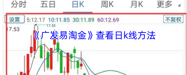 如何快速查看广发易淘金的日K线？掌握这些实用技巧！