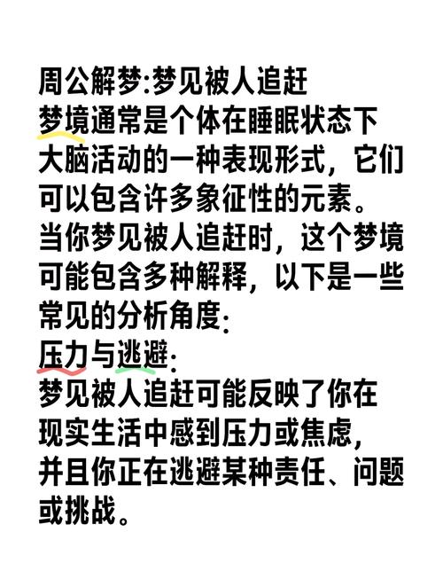 梦见追赶预示哪些？揭示梦境暗含的人生挑战与机遇