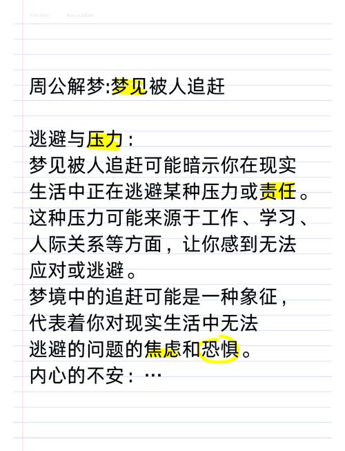 梦见追赶预示哪些？揭示梦境暗含的人生挑战与机遇