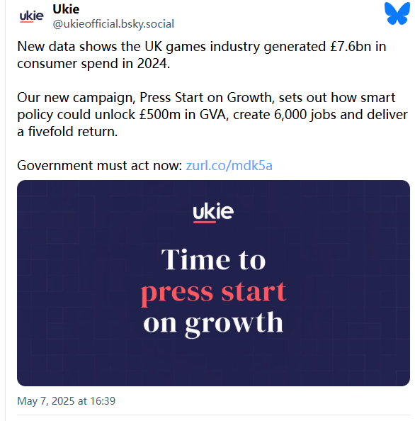 英国游戏销量为何下跌?UKIE呼吁政府加大投资,你怎么看? 英国游戏销量为何下跌?UKIE呼吁政府加大投资,你怎么看?