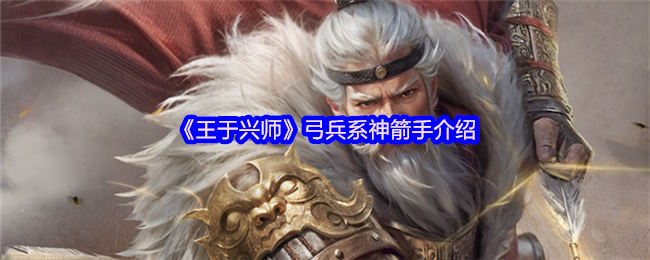 王于兴师弓兵系神箭手攻略：提升战斗力的必备指南