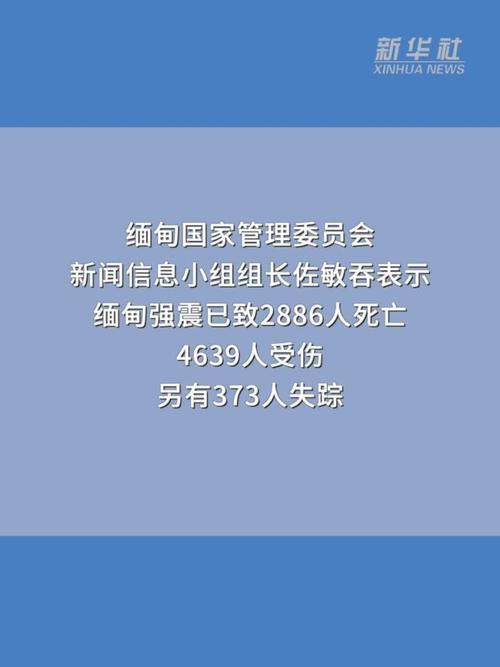 震撼心灵的灾难：缅甸强震致2886死4639伤，了解如何保障安全