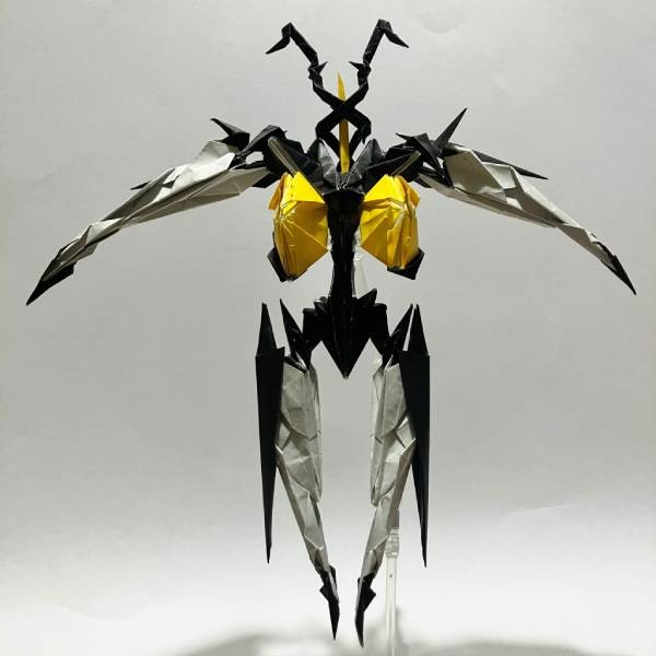 揭秘折纸版高达的制作奥秘：钢普拉大师为何甘拜下风？