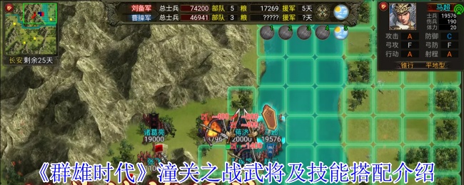 揭秘群雄时代潼关之战——顶尖武将与神秘技能搭配策略