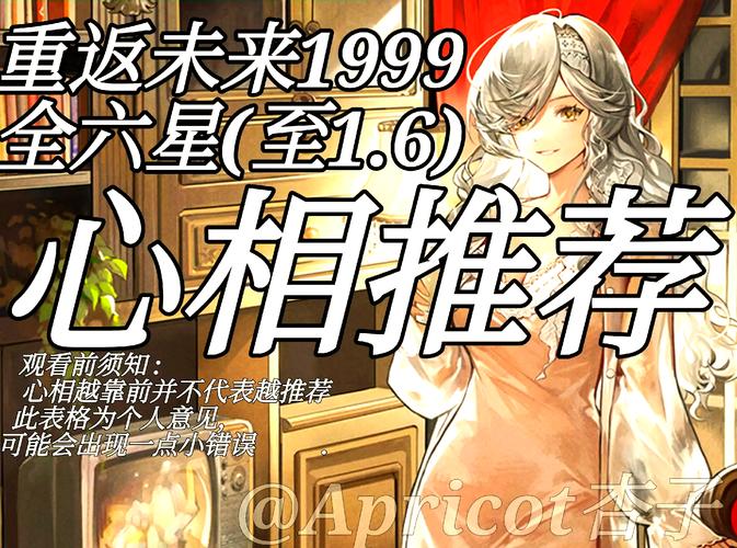 如何在重返未来：1999中选择最佳心相？——冷周六攻略指南