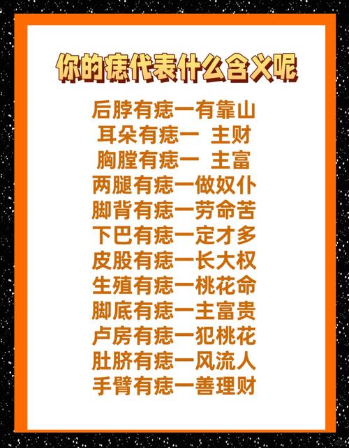 梦见黑痣的深层象征意义,解密心理暗示与生活启示! 梦见黑痣的深层象征意义,解密心理暗示与生活启示!