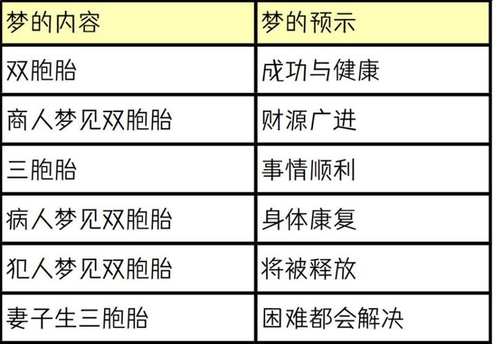 梦见自己的老婆生了双胞胎，梦境背后的深层寓意与心理解析
