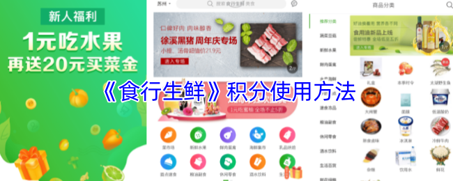 如何高效使用〈食行生鲜〉积分?实用策略大揭秘! 如何高效使用〈食行生鲜〉积分?实用策略大揭秘!