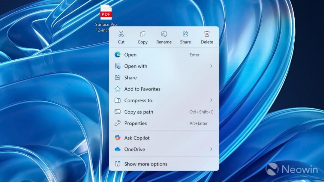 Win11右键菜单新技能：你知道如何通过询问Copilot提升效率吗？