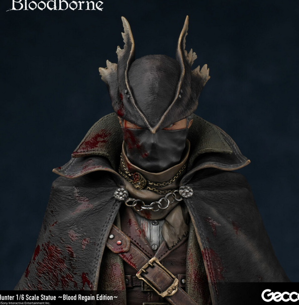你知道血源诅咒最新1/6猎人雕像有多精致传神吗？