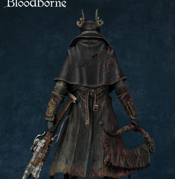 你知道血源诅咒最新1/6猎人雕像有多精致传神吗？