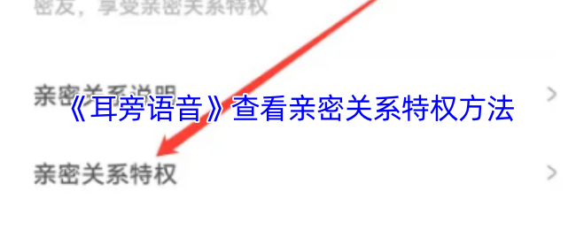 揭秘耳旁语音亲密关系特权,全新打开方式等你发现! 揭秘耳旁语音亲密关系特权,全新打开方式等你发现!