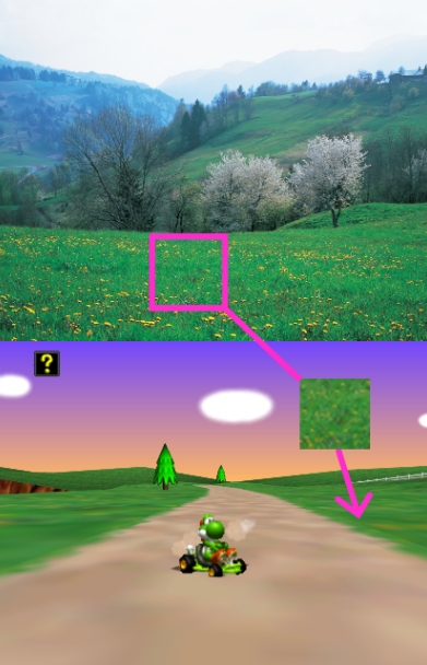 揭秘马里奥赛车64草地纹理背后的惊人秘密，为什么高玩都在忙这个？