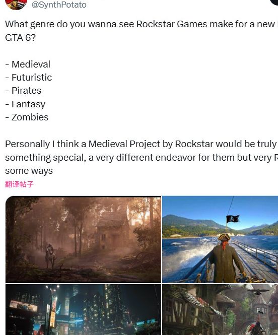 游戏创意大揭秘：揭示R星GTA6后可能开发的新题材，让你抢先了解未来趋势