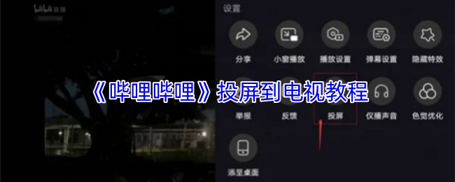 手游攻略 | 高效解决方案：哔哩哔哩如何投屏电视？