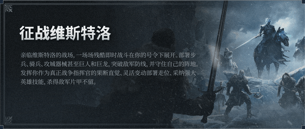 探秘权力游戏：征战维斯特洛隐藏特色，玩家为何纷纷沉迷？