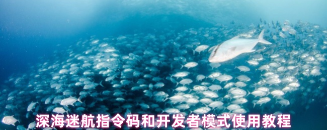 深海迷航隐藏指令揭秘：开发者模式如何改变游戏体验？