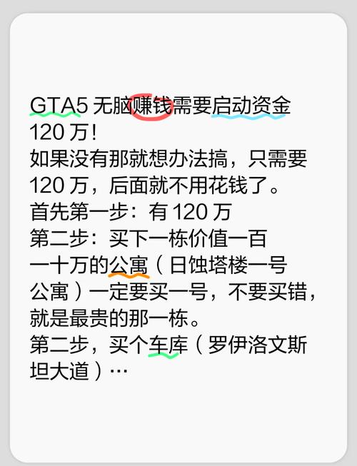 GTAOL资本运作任务攻略:轻松赚取大额财富的秘诀 GTAOL资本运作任务攻略:轻松赚取大额财富的秘诀